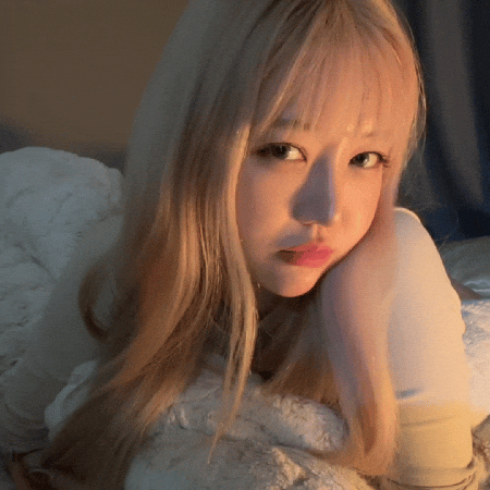 Staring Beautiful Girl GIF