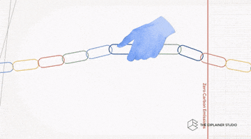 Animation Chain GIF by The Explainer Studio