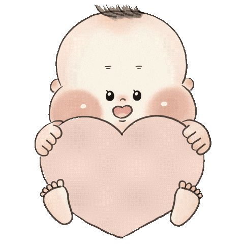 赤ちゃん Sticker by fuwakuma.yuco