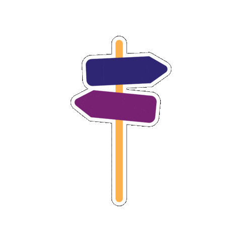 Signpost Sticker by DiakonieSachsen