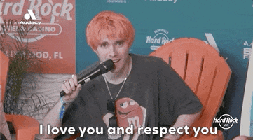 I Respect You GIF by Audacy