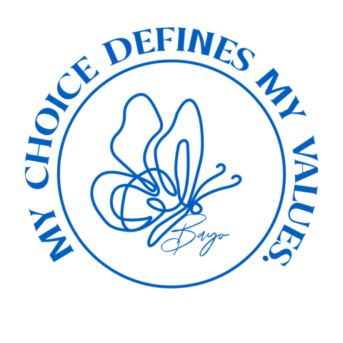 Vote My Choice Sticker by bayo clothing