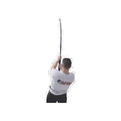 Fish Reeling Sticker by AFW Fishing Brands