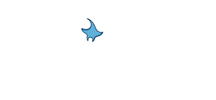 See Blue Fish Sticker by Adeliom