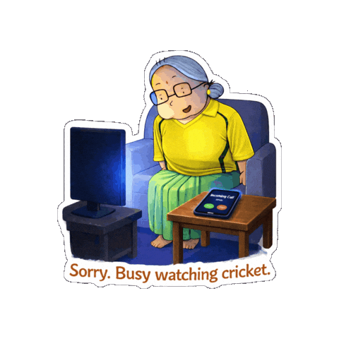 Ipl Csk Sticker by Sweet Karam Coffee