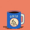 Vote early Ohio mug