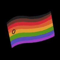Gay Pride Rainbow GIF by carriesloane