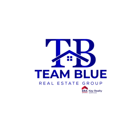 Team Blue Real Estate Sticker