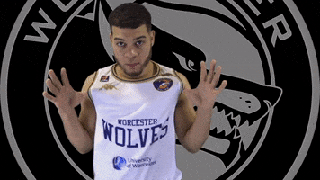 Basketball Represent GIF by Worcester Wolves