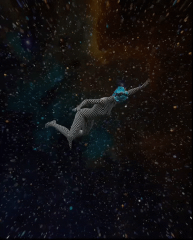 Space Floating GIF