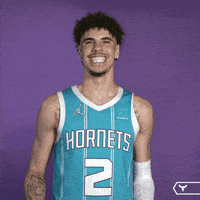Lamelo Ball Smile GIF by Charlotte Hornets