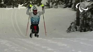 Paralympic Games Snow GIF by International Paralympic Committee