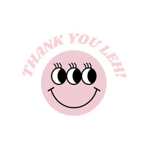 Thank You Sticker by whoaa!