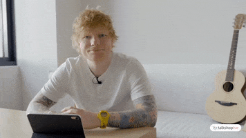 Greeting Ed Sheeran GIF by TalkShopLive