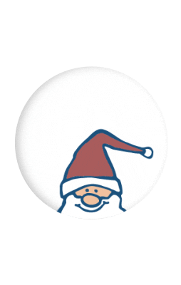 Santa Clause Christmas Sticker by Life is Good
