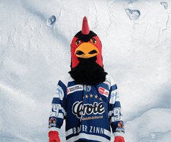 Mascot Tor GIF by Iserlohn Roosters