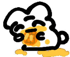 Hungry Mango Sticker by Annafish