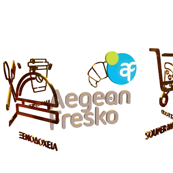 Aegean Fresko Sticker