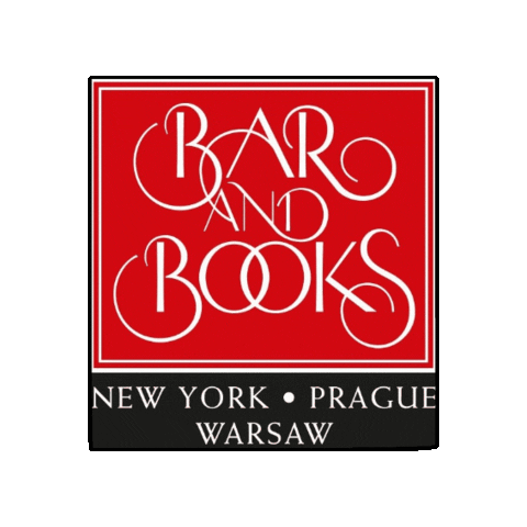 Bar and Books Sticker