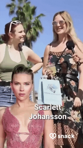 Scarlett Johansson Avengers GIF by Snack