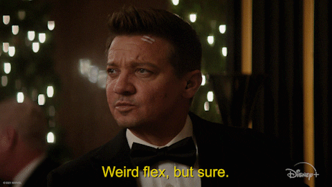 Jeremy Renner Hawkeye GIF by Marvel Studios - Find & Share on GIPHY