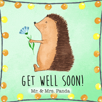 Sick Get Well Soon GIF by Mr. & Mrs. Panda