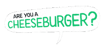 Cheeseburger Sticker
