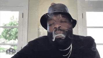 Rick Ross Smoke GIF by #1 For Hip Hop, HOT 97