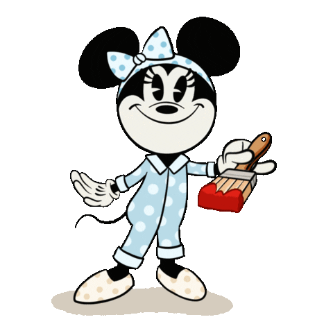 Happy Polka Dot Sticker by Mickey Mouse