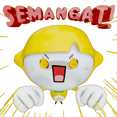 Mascot Lemon Sticker