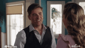 Kavan Smith Laughing GIF by Hallmark Channel