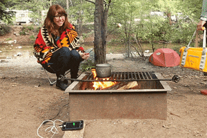 fire camping GIF by Photojojo