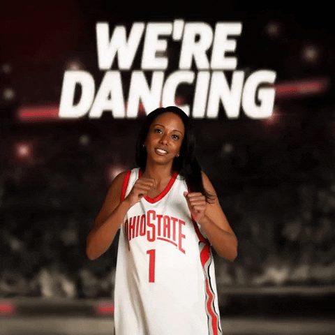 March Madness Dancing GIF by Basketball Madness