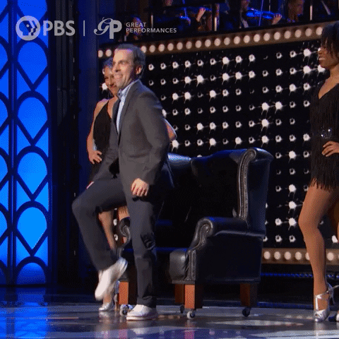 Rob Mcclure Broadway GIF by GREAT PERFORMANCES | PBS