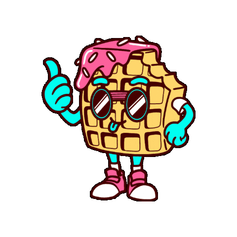 Sticker by Waffle Up