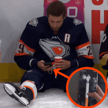 Leon Draisaitl Smoking GIF