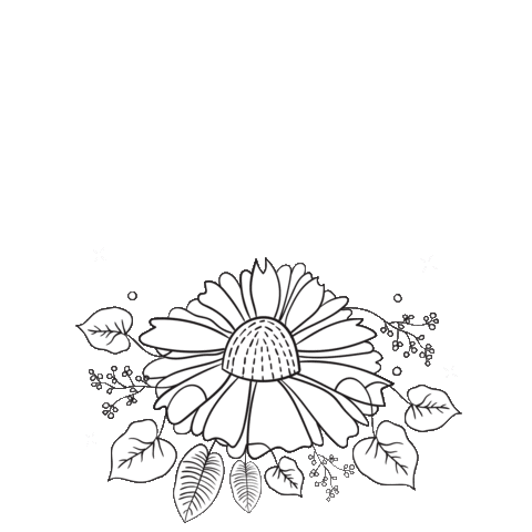 Flowers Hands Sticker by Crescentia Chelsea