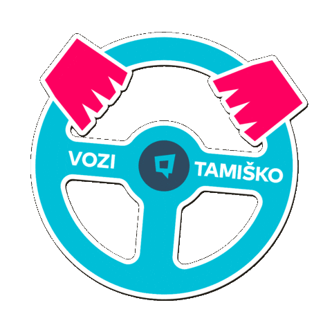 Vozi Sticker by Homepage.rs