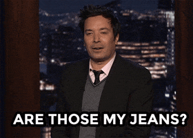 What Are You Wearing Jimmy Fallon GIF by The Tonight Show Starring Jimmy Fallon