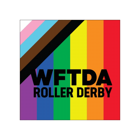 WFTDA Sticker