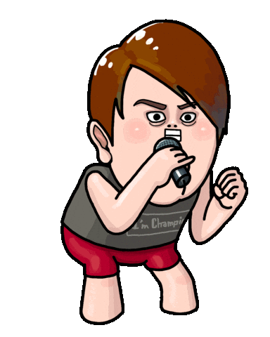 Singer Sticker by ONIUSA