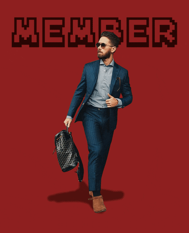 Suit And Tie Fashion GIF by memberoneio