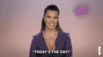 Excited Kim Kardashian GIF by E!