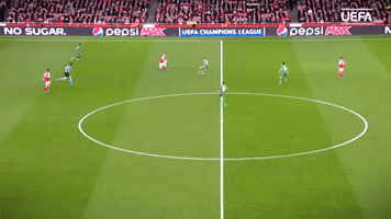 Top 10 Champions League Goals Of The 2016/17 Season - Sanchez GIF