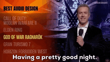 Having A Pretty Good Night GIF by The Game Awards