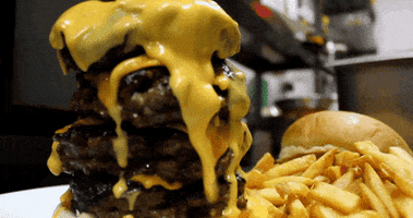 Double Cheeseburger Burger GIF