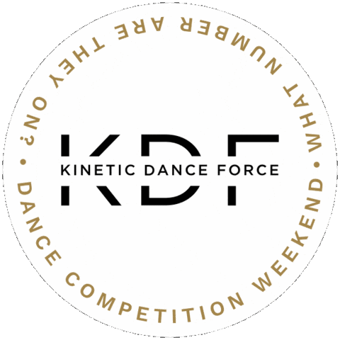 Dance Competition Kdf Sticker by Kinetic Dance Force