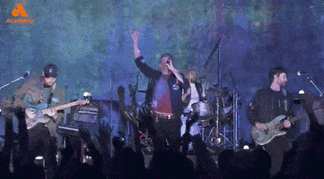 Chris Martin Coldplay GIF by Audacy