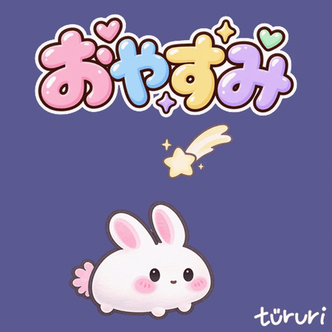 Oyasumi Good Night Starfall Bunny