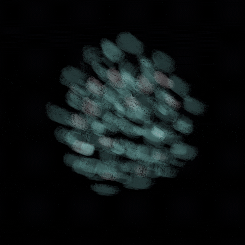 Glitter Passing GIF by Yin Anthony